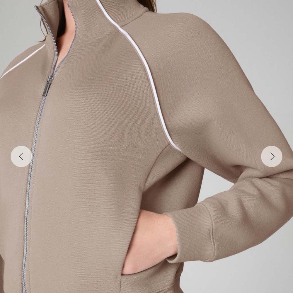 SPANX Air Essentials Zip-Up Track Jacket - Picture 3 of 9